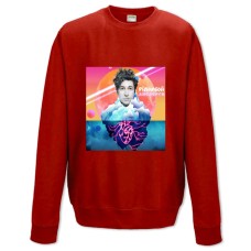 Свитшот с принтом Пианобой - XS красный