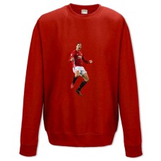 Sweatshort with Print Zlatan Ibrahimovic - XS  red