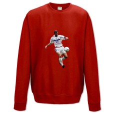 Sweatshort with Print Zinedine Zidan - XS  red