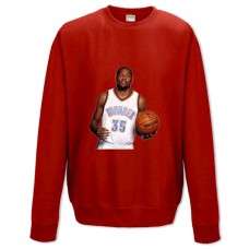 Світшот з принтом Кевін Дюран - XS червоний