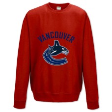 Sweatshort with Print Vancouver Canucks Logo - XS  red