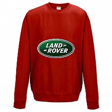 Свитшот с принтом Логотип Ленд Ровер - XS красный
