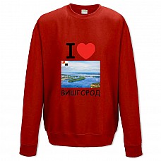 Sweatshort with Print Vishgorod - XS  red