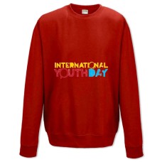 Sweatshort with Print Youth Day Jammed Letters 2 - XS  red