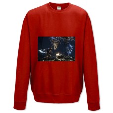 Sweatshort with Print Zobra - XS  red