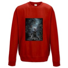 Sweatshort with Print The Protagonist And Bosses - XS  red
