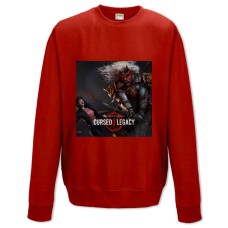 Sweatshort with Print Dead By Daylight Cursed I Legacy - XS  red