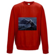 Sweatshort with Print Dead By Daylight Hero In A Mask - XS  red