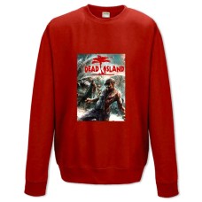 Sweatshort with Print Dead Island Zombie City - XS  red