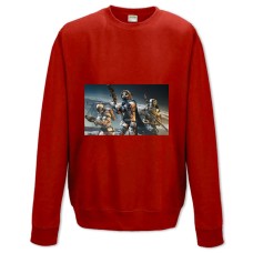 Sweatshort with Print Destiny Three Warriors - XS  red