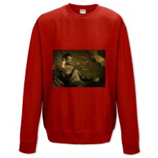 Sweatshort with Print Deus Ex Vacation - XS  red