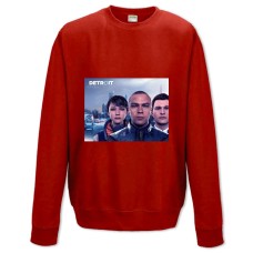 Sweatshort with Print Detroit Become Human Three Playable Characters - XS  red