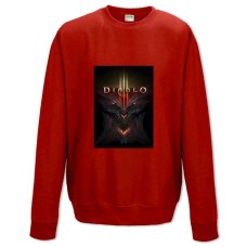 Sweatshort with Print Diablo 3 - XS  red