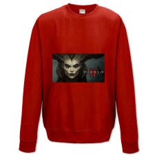 Sweatshort with Print 4 Diablo Lord Of Terror - XS  red