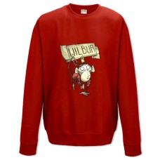 Sweatshort with Print Wilbur - XS  red