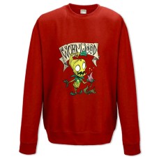 Sweatshort with Print Wormwood - XS  red