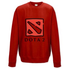 Sweatshort with Print Dota 2 Logo - XS  red