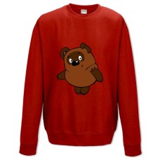 Sweatshort with Print Winnie The Pooh Medvezhenok - XS  red
