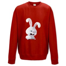 Sweatshort with Print The Secret Life Of Pets Snowball - XS  red