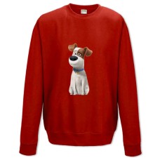 Sweatshort with Print The Secret Life Of Pets Max - XS  red