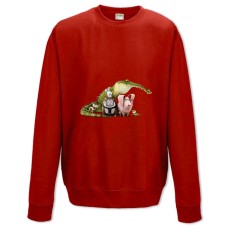 Sweatshort with Print The Secret Life Of Pets Enemies - XS  red
