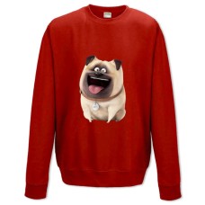 Sweatshort with Print The Secret Life Of Pets Mel - XS  red