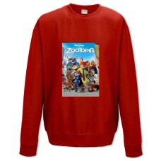 Sweatshort with Print Zootopia Universe - XS  red