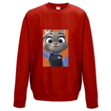 Sweatshort with Print Zootopia Judy Hopps - XS  red