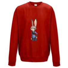 Sweatshort with Print Zootopia Judy - XS  red