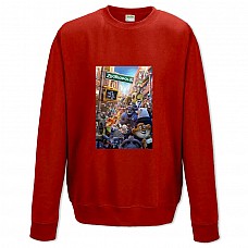 Sweatshort with Print Zootopia Zootropolis - XS  red