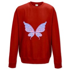Sweatshort with Print Winx Club Wings - XS  red