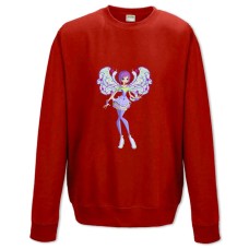 Sweatshort with Print Winx Club Cute Princess - XS  red