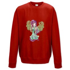Sweatshort with Print Winx Club Princess In Green - XS  red