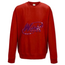 Sweatshort with Print Winx Club Logo - XS  red