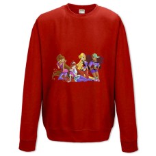 Sweatshort with Print Winx Club Main Heroes - XS  red