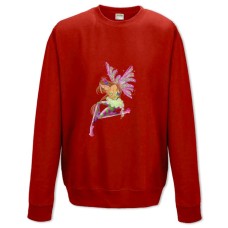 Sweatshort with Print Winx Club Beautyful Flora - XS  red