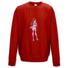 Sweatshort with Print Winx Club Bloom Girl - XS  red