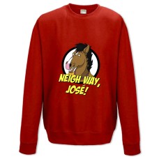 Sweatshort with Print Bojack Horseman Neigh Way - XS  red