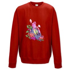 Sweatshort with Print Bojack Horseman Beautiful Princess Carolyn - XS  red
