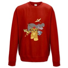 Sweatshort with Print The Lion King Heroes - XS  red