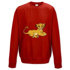 Sweatshort with Print The Lion King Little Simba - XS  red