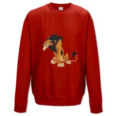 Sweatshort with Print The Lion King Shram - XS  red