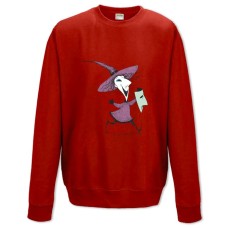 Sweatshort with Print The Nightmare Before Christmas Witch - XS  red