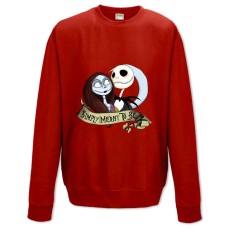 Sweatshort with Print The Nightmare Before Christmas Love - XS  red