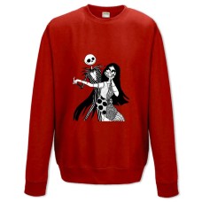 Sweatshort with Print The Nightmare Before Christmas Dance - XS  red