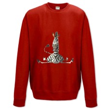 Світшот з принтом Мадагаскар Мартін - XS червоний