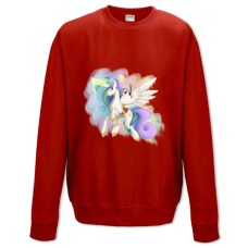 Світшот з принтом Мадагаскар Поні Версія - XS червоний