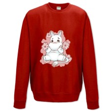 Світшот з принтом Мумі-Тролі Малюк Мумі-Трролль - XS червоний