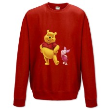 Sweatshort with Print Winnie-The-Pooh Winnie And Piglet - XS  red