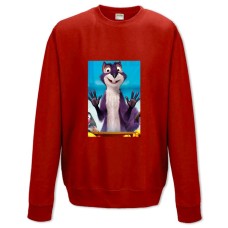 Sweatshort with Print The Nut Job Squirrel - XS  red